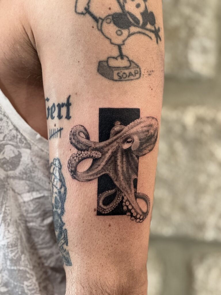 Tatouage poulpe