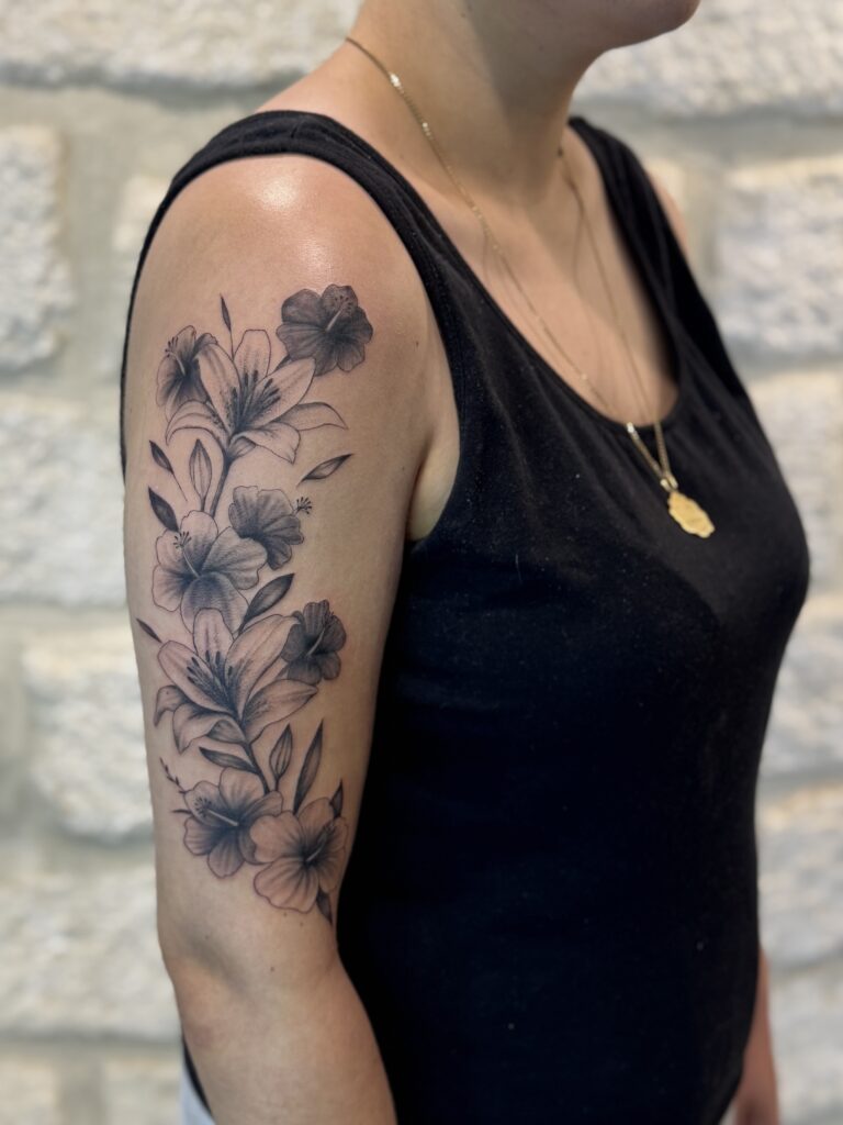 Tatouage floral